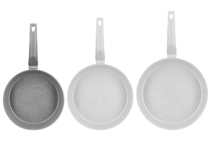 Deep fry pan with lid ARDESTO Gemini Gourmet Apulia, 24cm, aluminium, gray