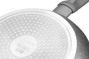 ARDESTO Fry pan with lid Gemini Gourmet Vasto, 24cm, aluminium, gray