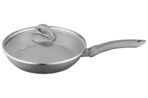 ARDESTO Fry pan with lid Gemini Gourmet Vasto, 24cm, aluminium, gray