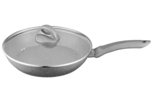 ARDESTO Сковорода з кришкою Gemini Gourmet Vasto, 26см, алюміній, сірий