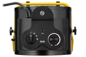 Тепловая пушка электрическая ARDESTO IFH-05B 5 кВт, 50 м2, 470 м3/ч, керам. нагрев. элемент, мех. упр-ние