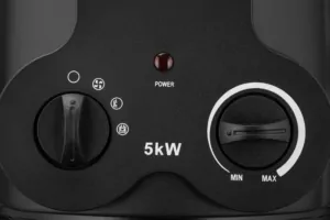 Тепловая пушка электрическая ARDESTO IFH-05B 5 кВт, 50 м2, 470 м3/ч, керам. нагрев. элемент, мех. упр-ние