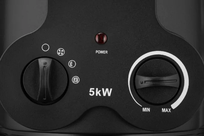 Тепловая пушка электрическая ARDESTO IFH-05B 5 кВт, 50 м2, 470 м3/ч, керам. нагрев. элемент, мех. упр-ние