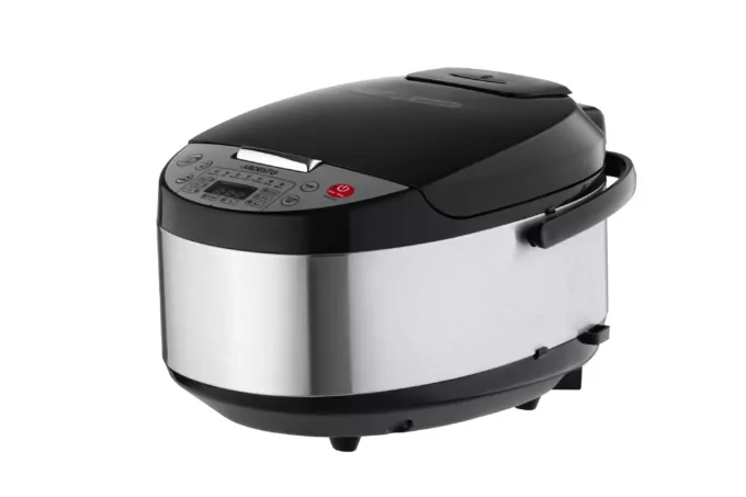 Ardesto multicooker, 860W, bowl-5l, electronic control, recipes book, iron/plastic, silver-black