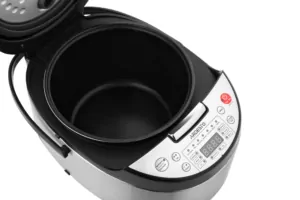 Ardesto multicooker, 860W, bowl-5l, electronic control, recipes book, iron/plastic, silver-black