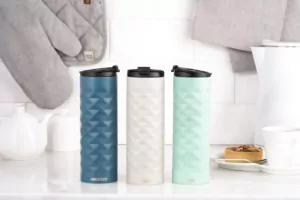 Термочашка Ardesto Bright City, 400мл, нержавіюча сталь, синій темний