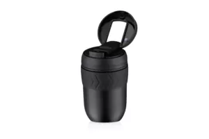 Ardesto Travel mug Cosy, 400ml, stainless steel, black