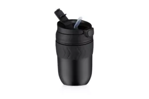 Ardesto Travel mug Cosy, 400ml, stainless steel, black
