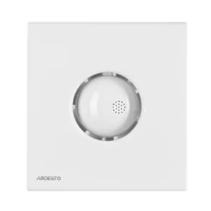 Bathroom Exhaust Fan Ardesto 20 W, 120 m3/h, 2300 rpm, 33 dB, white