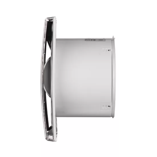 Витяжний вентилятор ARDESTO 25 Вт, 210 м3/г, 1650 об./хв., 35 дБ, сріблястий