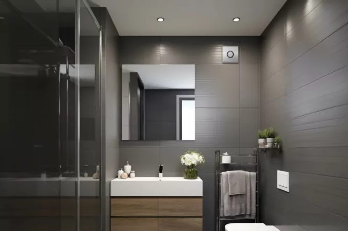 Витяжний вентилятор ARDESTO 25 Вт, 210 м3/г, 1650 об./хв., 35 дБ, сріблястий