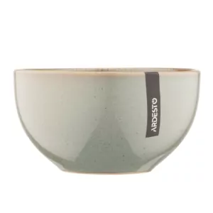Ardesto Bowl Lecco, 14cm, ceramics, gray