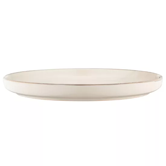 Ardesto Dinner plate Marmo, 27cm, ceramics, beige