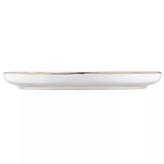 Тарілка десертна Ardesto Marmo, 19см, кераміка, білий