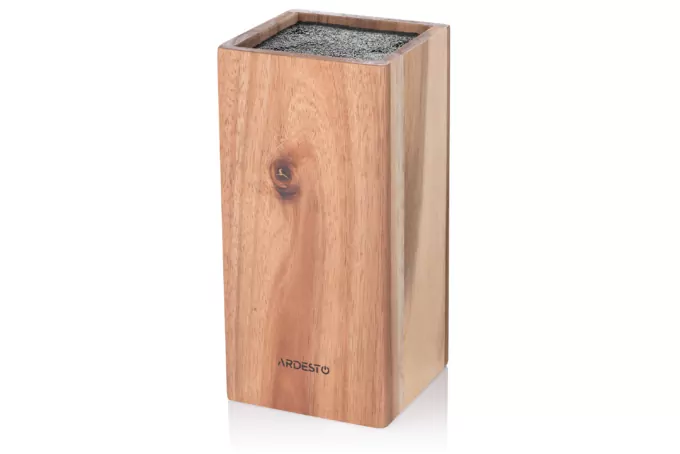 Ardesto Knife Block Black Mars, 23cm, wood