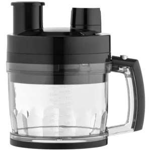 Блендер Ardesto погружной 1000Вт, 7в1, чаша-2000мл, насадка для нарезания кубиками, черно-серебристый