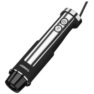 Блендер Ardesto погружной 1000Вт, 7в1, чаша-2000мл, насадка для нарезания кубиками, черно-серебристый