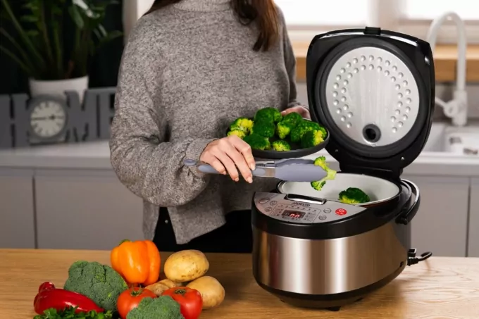 Ardesto multicooker, 860W, bowl-5l, electronic control, recipes book, iron/plastic, silver-black