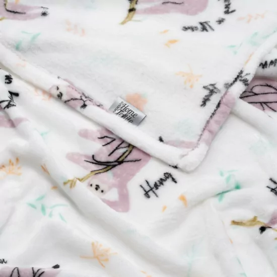 Плед Ardesto Flannel, 160х200см, 100% полиэстер, ленивци