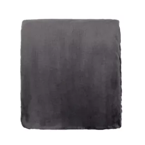 Плед Ardesto Flannel, 200×220см, 100% полиэстер, темно-серый