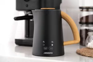 ARDESTO Milk frother&heater 500W, tank capacity-500ml, LED-display, black