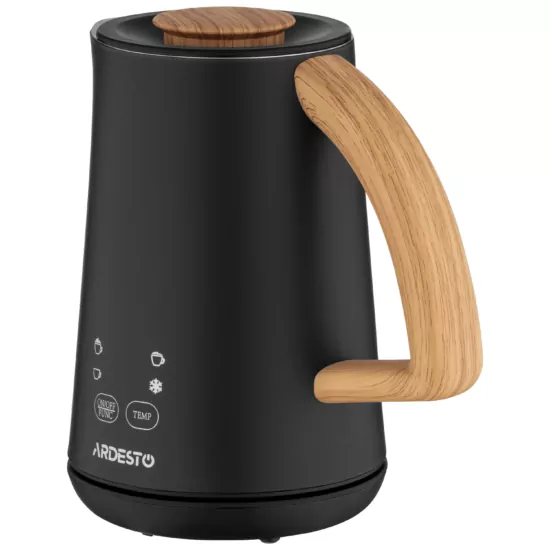ARDESTO Milk frother&heater 500W, tank capacity-500ml, LED-display, black
