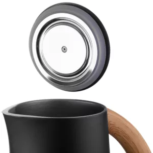 ARDESTO Milk frother&heater 500W, tank capacity-500ml, LED-display, black