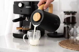 ARDESTO Milk frother&heater 500W, tank capacity-500ml, LED-display, black