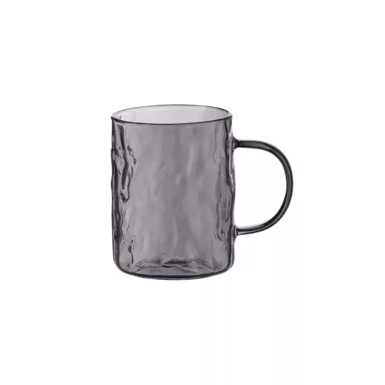 Набор чашек Ardesto Shine mix, 260мл, 4шт, боросиликатное стекло, прозрачный, золотистый, серый, перламутровый