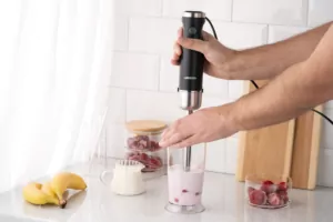 Блендер Ardesto погружной 600Вт, чаша-600мл, венчик для взбивания, черно-серебристый