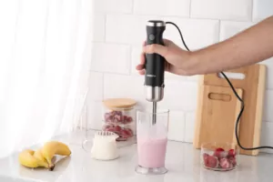 Блендер Ardesto погружной 600Вт, чаша-600мл, венчик для взбивания, черно-серебристый