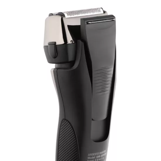 Electric shaver ARDESTO foil, 8W, Li-Ion, dry+wet, black