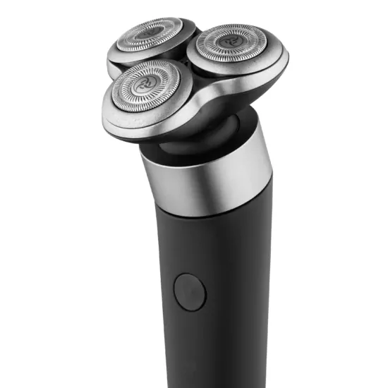 Electric shaver ARDESTO rotary, 5V, razor head-3, Li-Ion, dry+wet, black