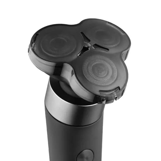 Electric shaver ARDESTO rotary, 5V, razor head-3, Li-Ion, dry+wet, black