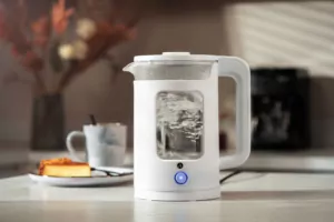 Ardesto Electric Kettle 1.5L, glass+plastic, white