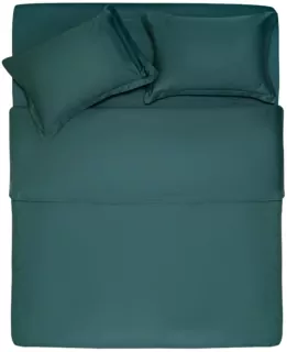 Простирадло на резинці ARDESTO Mix&Match Premium, 180×200+30см, 100% бавовна, сатин, зелений