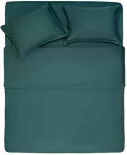 Простирадло ARDESTO Mix&Match Premium, 180х240см, 100% бавовна, сатин, зелений