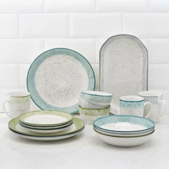 Mug ARDESTO Siena, 360ml, porcelain, white-gray