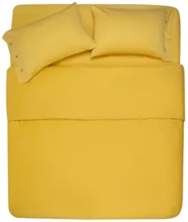 Простирадло на резинці Ardesto Mix&Match, 180×200+30см, 100% бавовна, сатин, жовтий