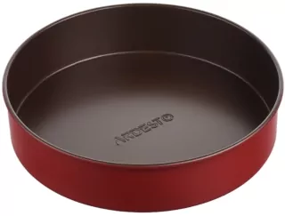 ARDESTO Форма для випікання Golden Brown, 24х5см, вуглецева сталь, кругла, коричнево-червоний