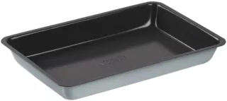 ARDESTO Форма для випікання Tasty baking, 28.5×19.5×3.5см, вуглецева сталь, прямокутна, сіро-блакитний