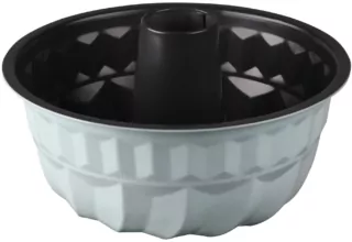 ARDESTO Форма для випікання кексу Tasty baking, 22×11.6см, вуглецева сталь, кругла, сіро-блакитний