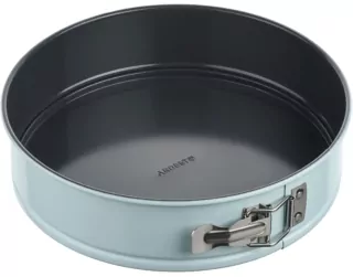 Форма для випікання Ardesto Tasty baking, 26х6,5см, вуглецева сталь, роз’ємна, кругла, сіро-блакитний