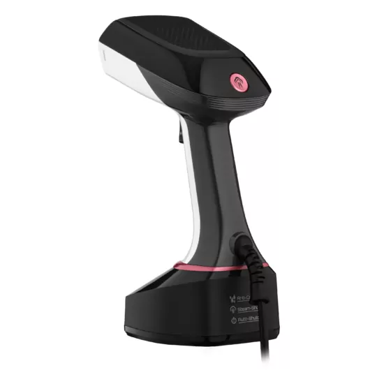 Відпарювач ARDESTO ручний SI-S1400, 1400Вт, 280мл, паровий удар, постійна пара – 22гр, керам. підошва, біло-чорний