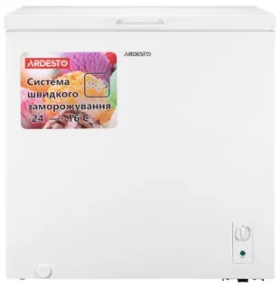 Chest freezer ARDESTO, 198L, A+, ST, white