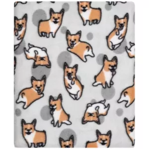 Плед Ardesto Fleece, 130×160см, 100% полиэстер, корги