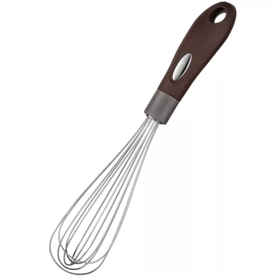Ardesto Whisk Gemini, 28.6cm, stainless steel, plastic, gray-brown