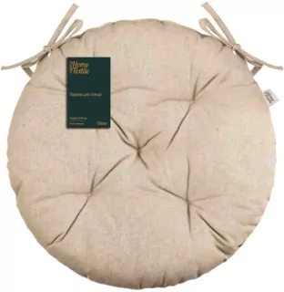 Ardesto Sitpad Oliver, 40cm, 100% cotton, filling: 50% holofiber, 50% pp, chocolate