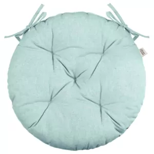 Подушка для стула Ardesto Oliver, 40см, 100% хлопок, нап-ль: 50% холоф, 50% пп, аквамарин