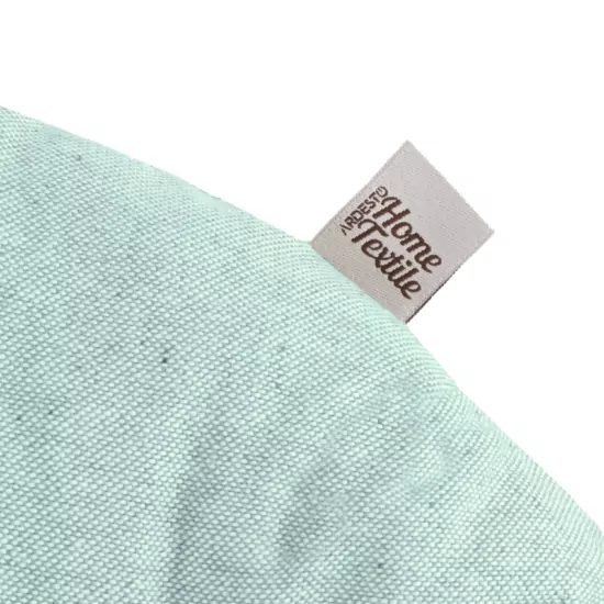 Подушка для стула Ardesto Oliver, 40см, 100% хлопок, нап-ль: 50% холоф, 50% пп, аквамарин